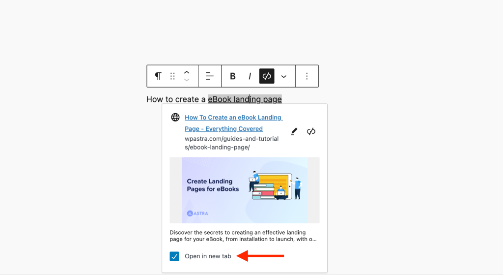 WordPress 6.4 - Features to Expect (First Look and Screenshots) Open Link In New Tab 1024x561
