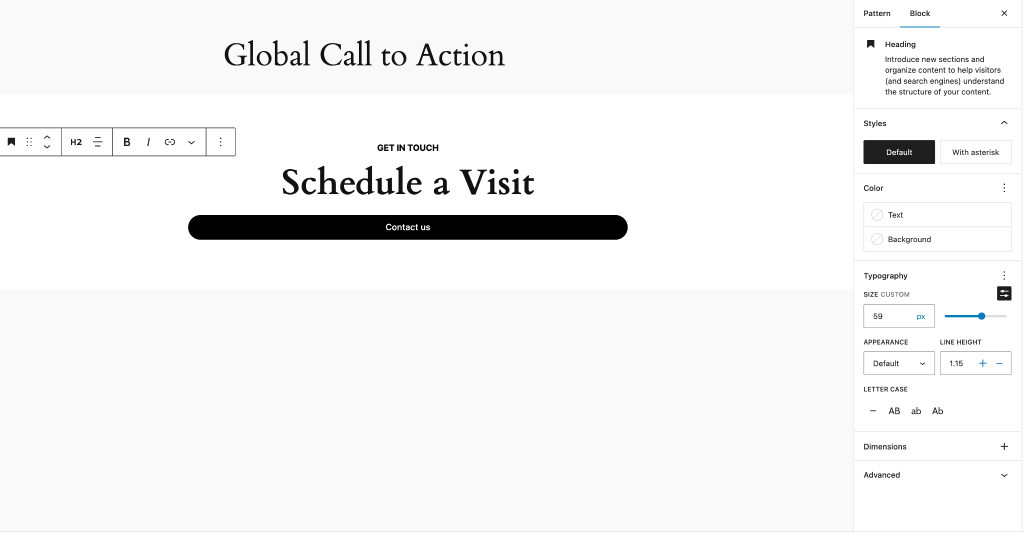 WordPress 6.4 - Features to Expect (First Look and Screenshots) Synchronize Patterns 3 1024x534