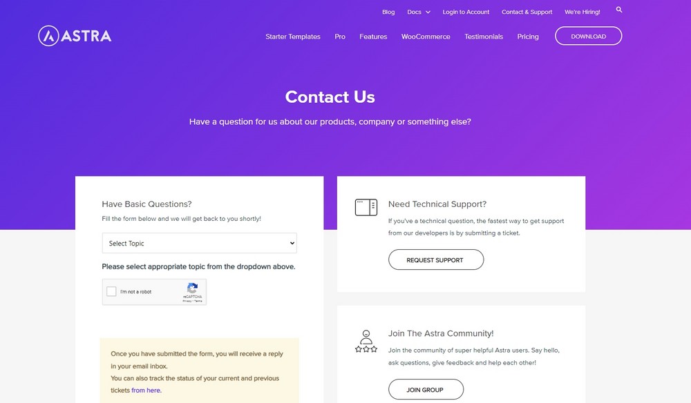 8 Important Reasons To Avoid Using Nulled WordPress Plugins Astra theme support page