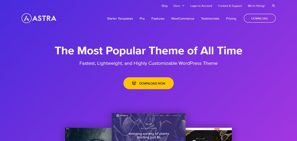 How To Create a Stunning One Page Website (Step-By-Step Guide) Astra theme