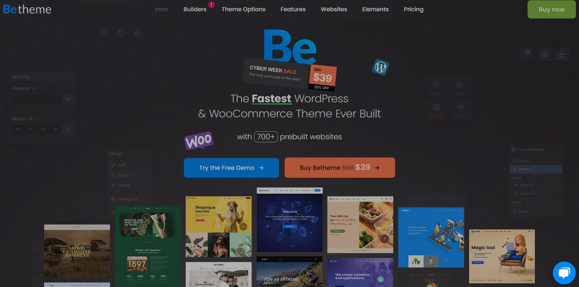 Black Friday Website Examples + Readymade BFCM Templates BeTheme