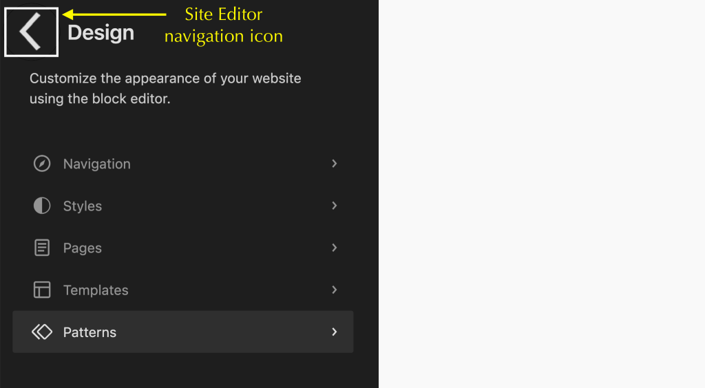 WordPress 6.4 - Features to Expect (First Look and Screenshots) Enter Site Editor 1024x564