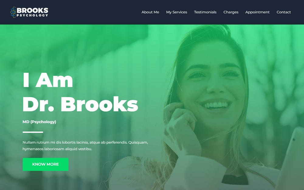 How To Create a Stunning One Page Website (Step-By-Step Guide) Portfolio single page site