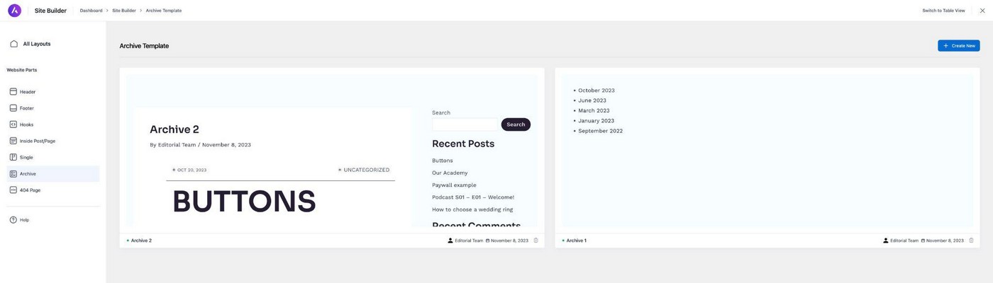 Astra 4.5: Build Something Amazing With the New Site Builder! Site Builder Preview