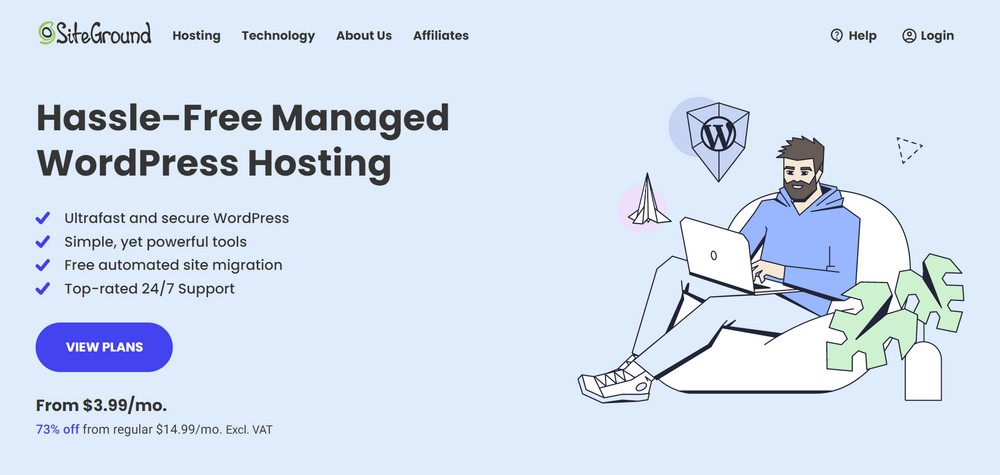 How To Create a Stunning One Page Website (Step-By-Step Guide) SiteGround Web Hosting Service