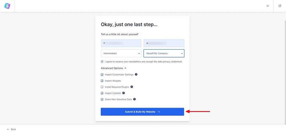 How To Create a Stunning One Page Website (Step-By-Step Guide) Start building website