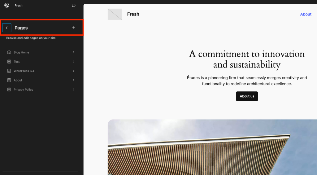 WordPress 6.4 - Features to Expect (First Look and Screenshots) View Pages 1024x565