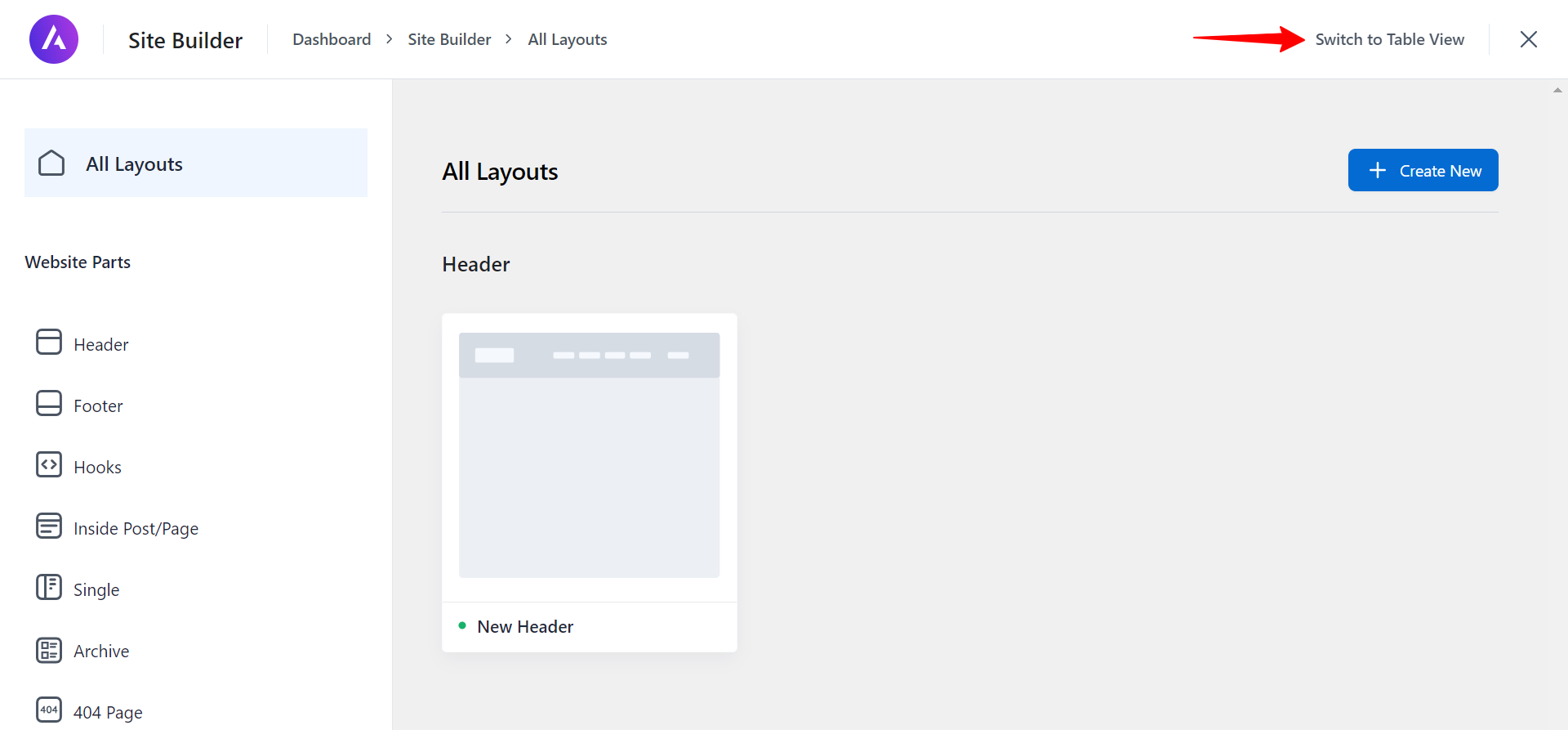Site Builder Overview Site Builder