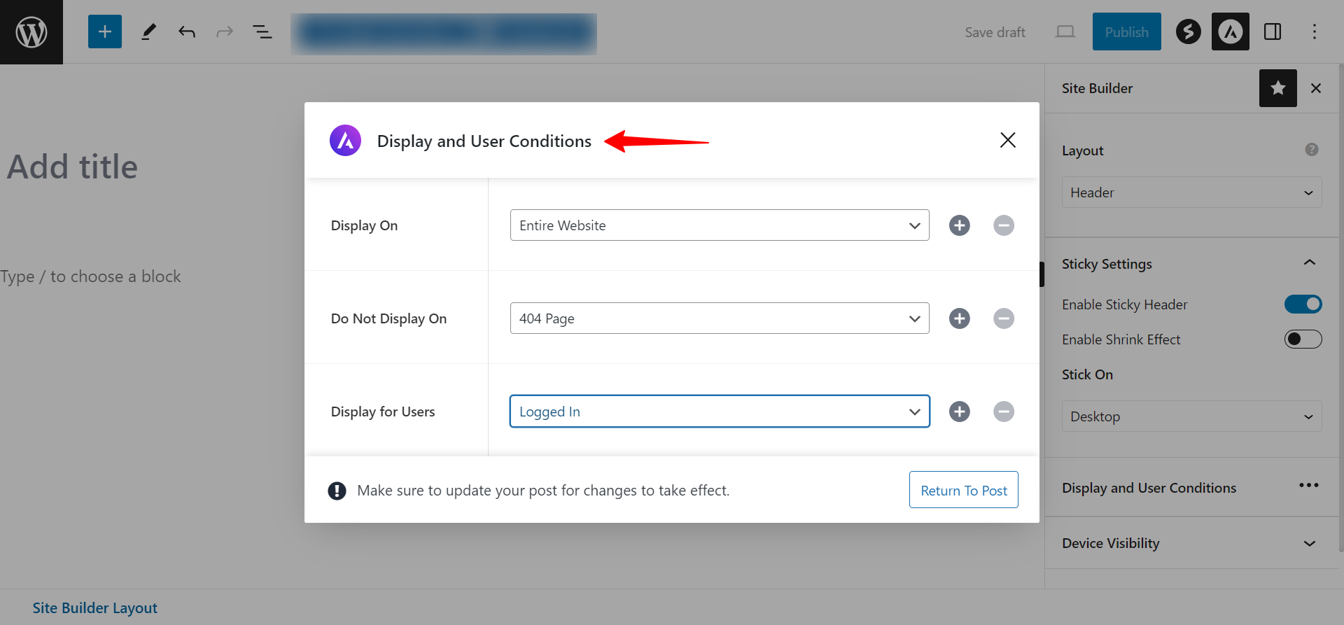 Site Builder Overview Site Builder