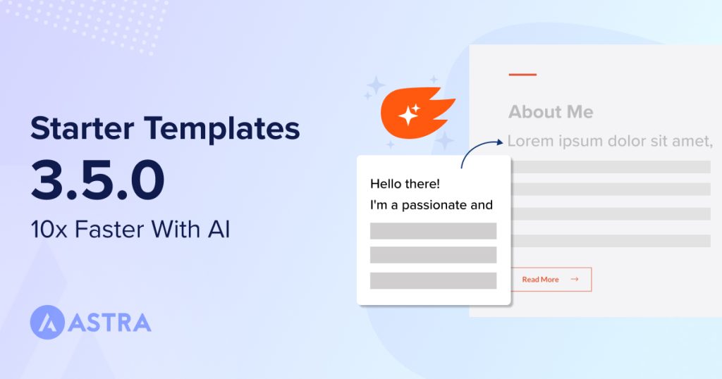 Starter Templates 3.5: Build Website 10x Faster With ZipAI Starter Templates 3.5 1024x538