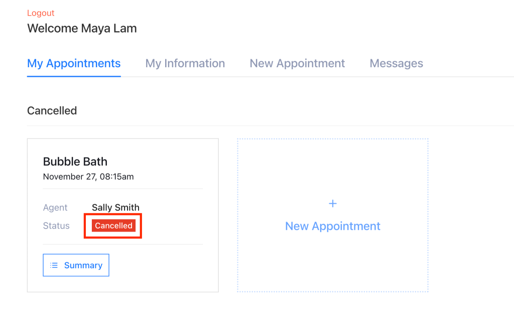 LatePoint Review: Is It the Right Booking Plugin For Your Service? Appointment cancellation confirmation