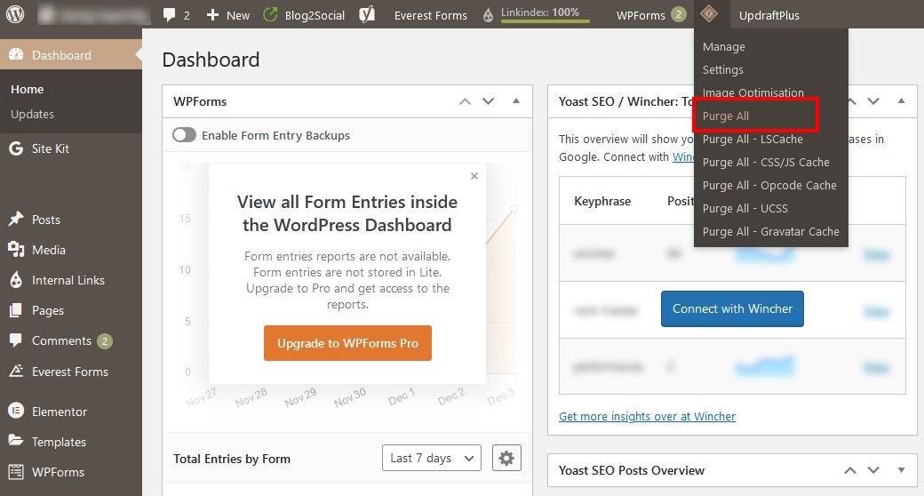 WordPress Image Loading Errors? We've Seen It All Before Clear Your Cache if You Use a WordPress Caching Plugin