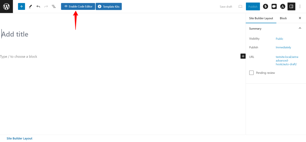 Enable Code Editor 1024x476