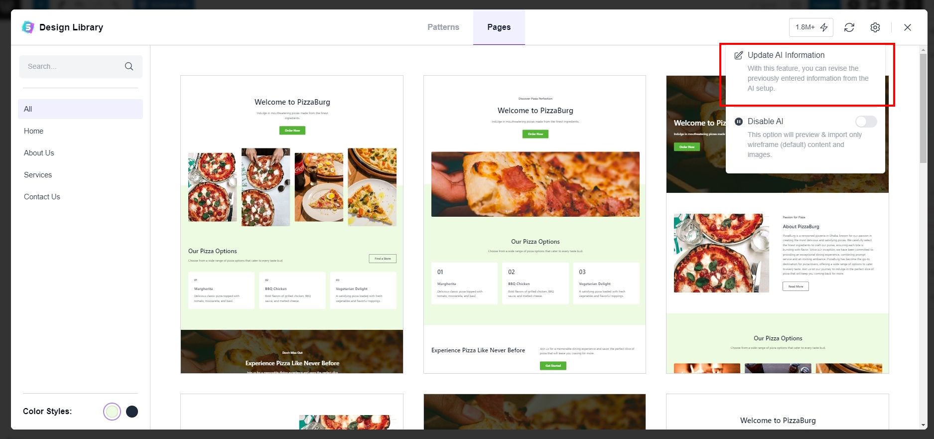 Starter Templates 3.5: Build Website 10x Faster With ZipAI go through the AI generation process again