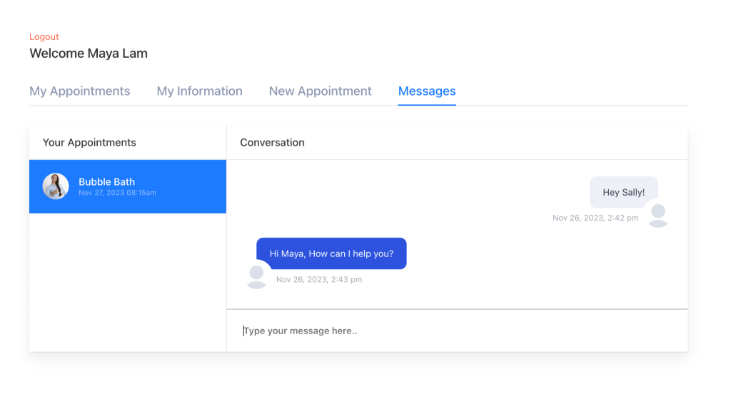 LatePoint Review: Is It the Right Booking Plugin For Your Service? LatePoint chat module for customer