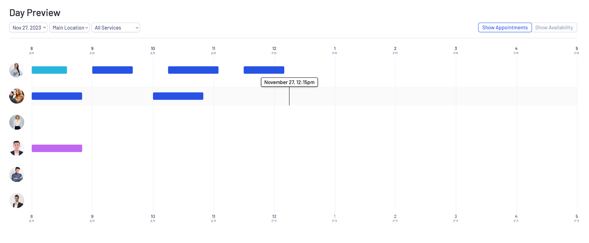 LatePoint Review: Is It the Right Booking Plugin For Your Service? LatePoint day preview