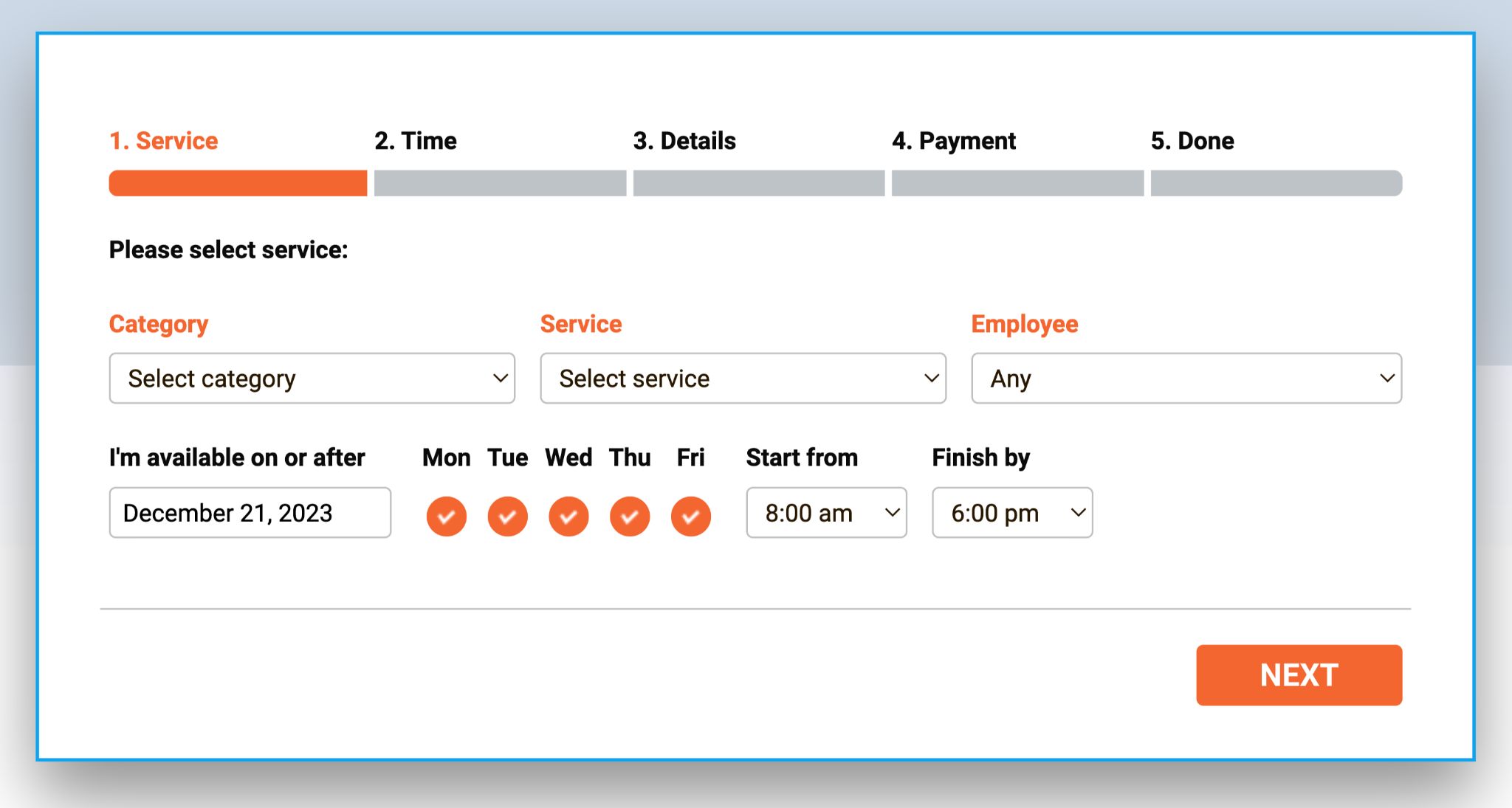 21 Best WordPress Booking Plugins To Grow Your Services bookly booking form