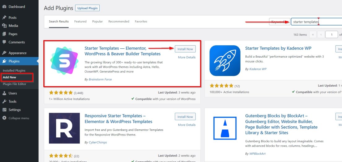 How to Start an Online Thrift Store: 6 Simple Steps to Profit install starter templates plugin