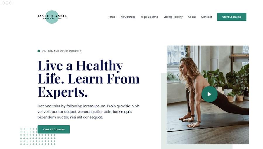 30+ Membership Website Examples That Created Devoted Fans Online Health Coach Starter Template