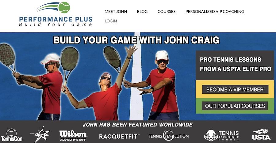 30+ Membership Website Examples That Created Devoted Fans performance plus tennis