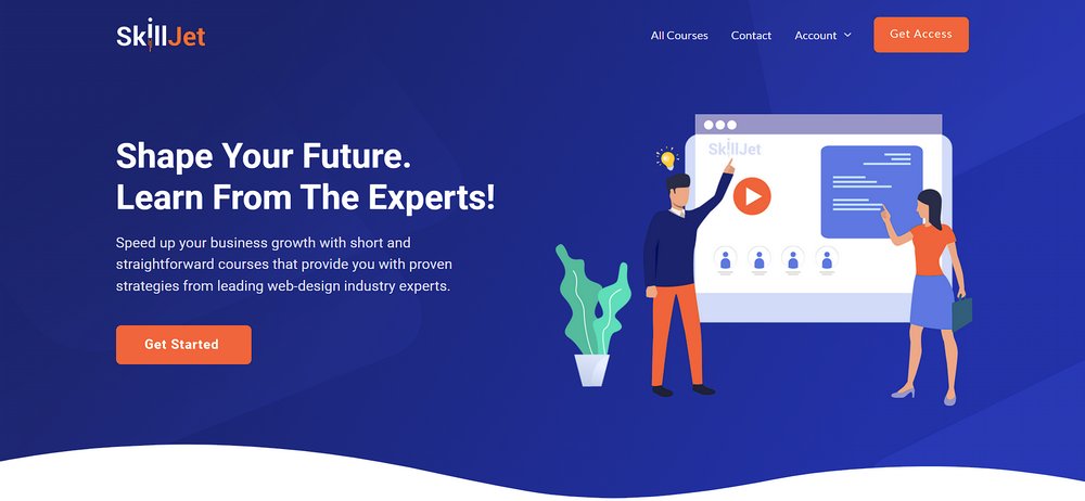 30+ Membership Website Examples That Created Devoted Fans SkillJet is an eLearning platform example
