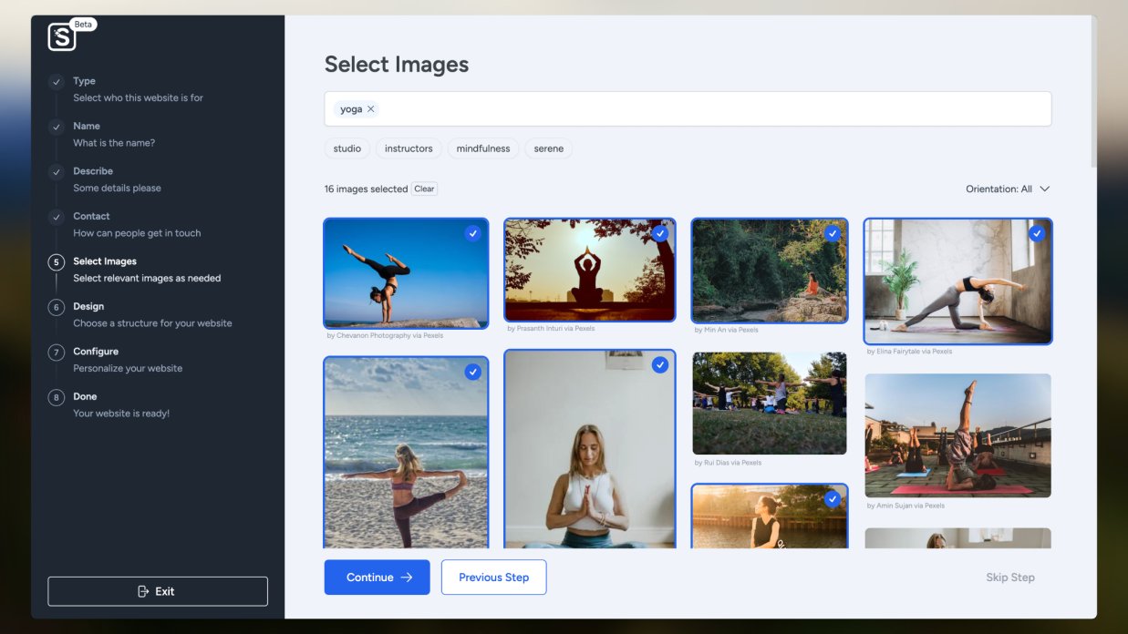 Introducing Starter Templates 4.0 With AI Magic! AI builder will fetch related images