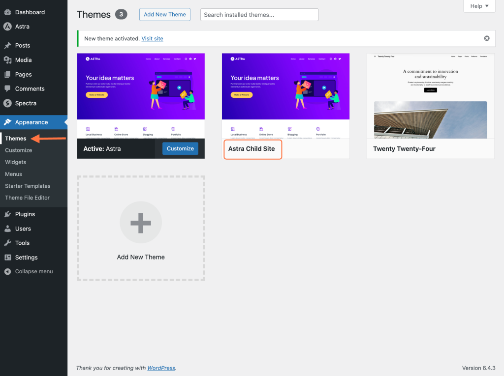 How to Change the Heading Tag for the Page/Post Titles? Select Astra Child Site