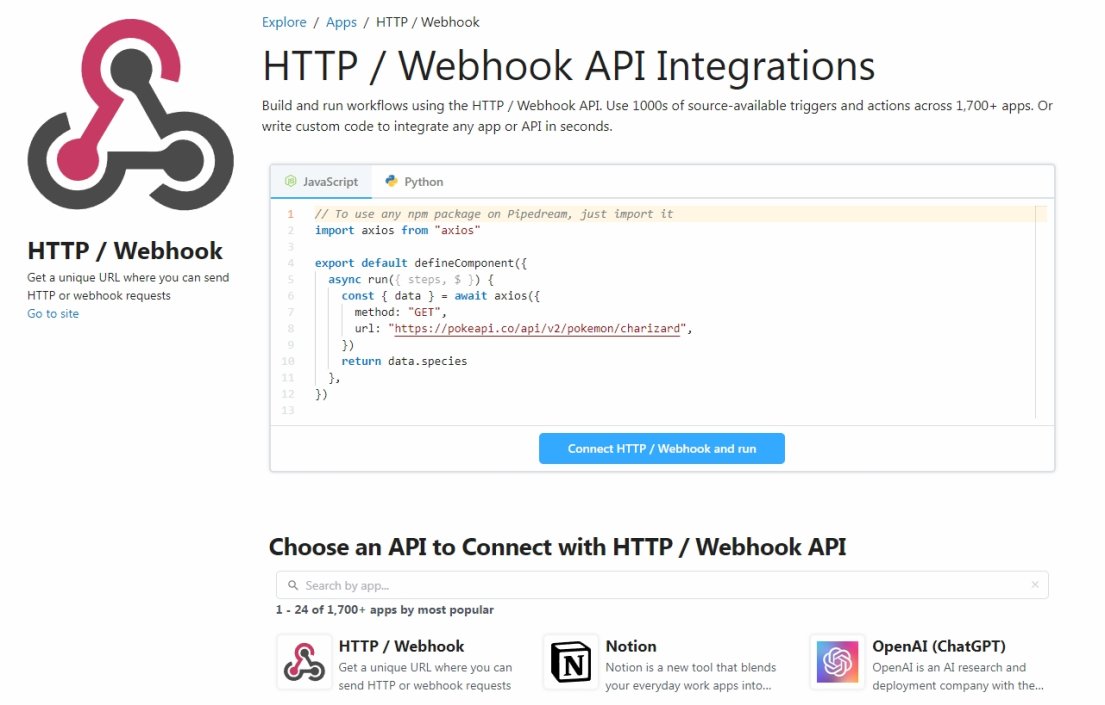 Top 10 Zapier Alternatives: Automate Your Business for Less (Including Free) Pipedream API
