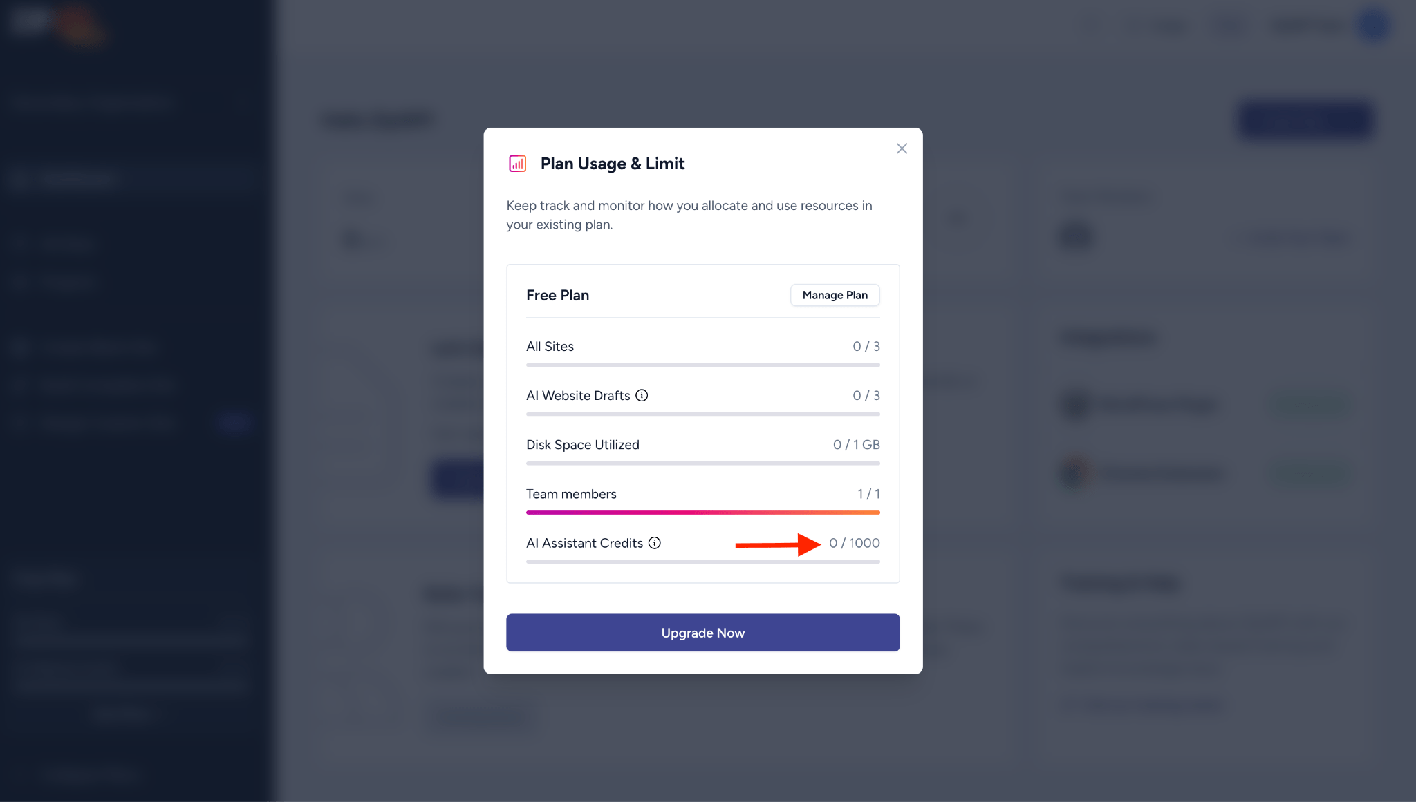 Introducing Starter Templates 4.0 With AI Magic! ZipWP plans and usage limits