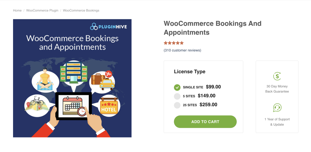 21 Best WordPress Booking Plugins To Grow Your Services WooCommerce Bookings And Appointments 1024x502