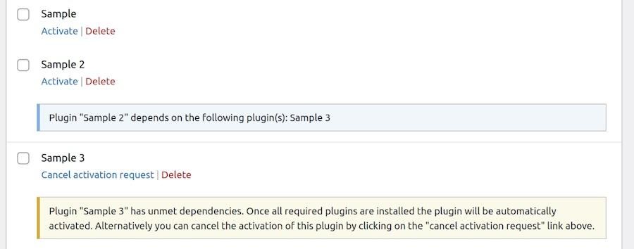 WordPress 6.5: New Features, Improvements and More! plugin dependencies