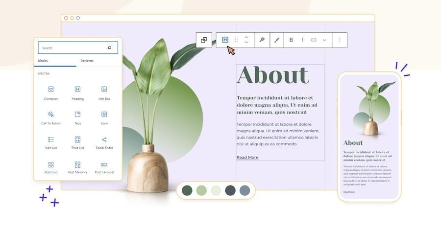 WordPress 6.5: New Features, Improvements and More! Spectra Visual Website Builder