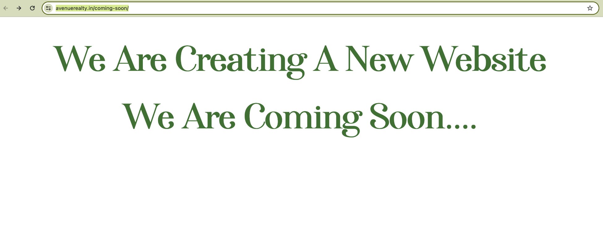 Create a Killer Coming Soon Page: 30+ Great Examples! avenue realty coming soon page