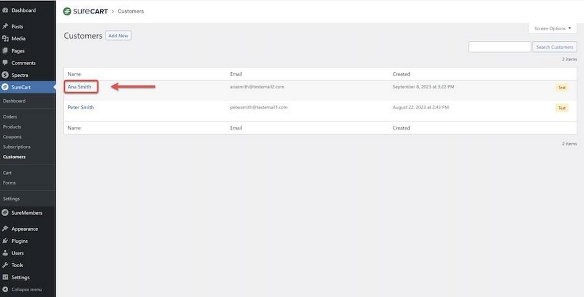SureCart Review: What Makes It a Superior eCommerce Solution? customer details