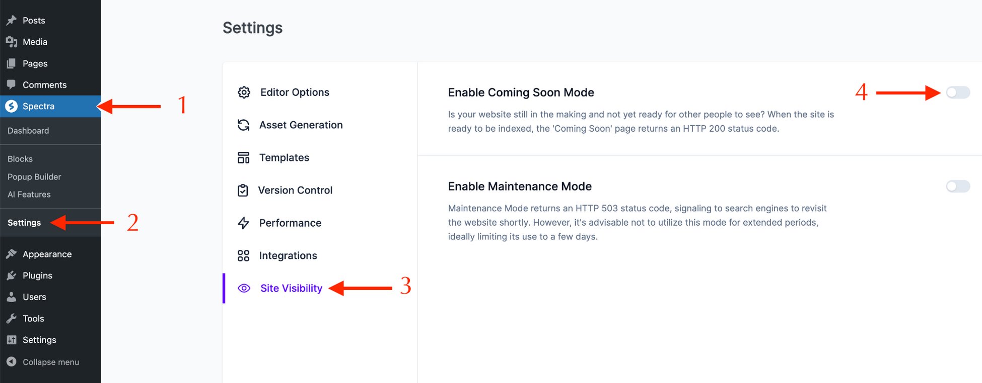 Create a Killer Coming Soon Page: 30+ Great Examples! enable coming soon mode