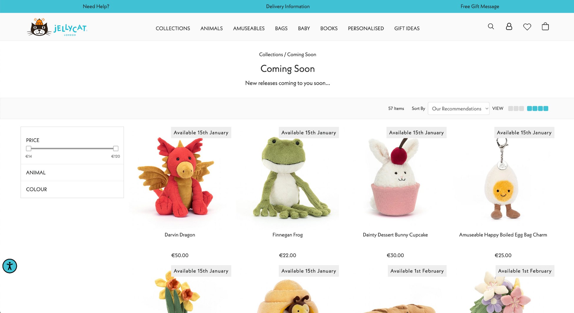 Create a Killer Coming Soon Page: 30+ Great Examples! jelly cat coming soon page