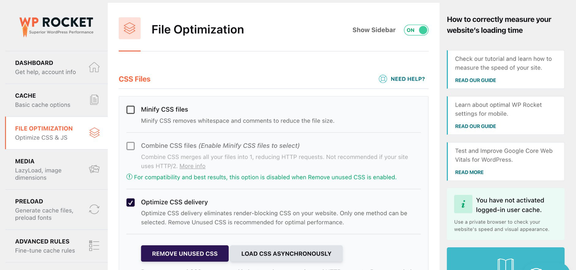 How To Speed Up WordPress Websites With Spectra and WP Rocket Optimizing CSS with WP Rocket
