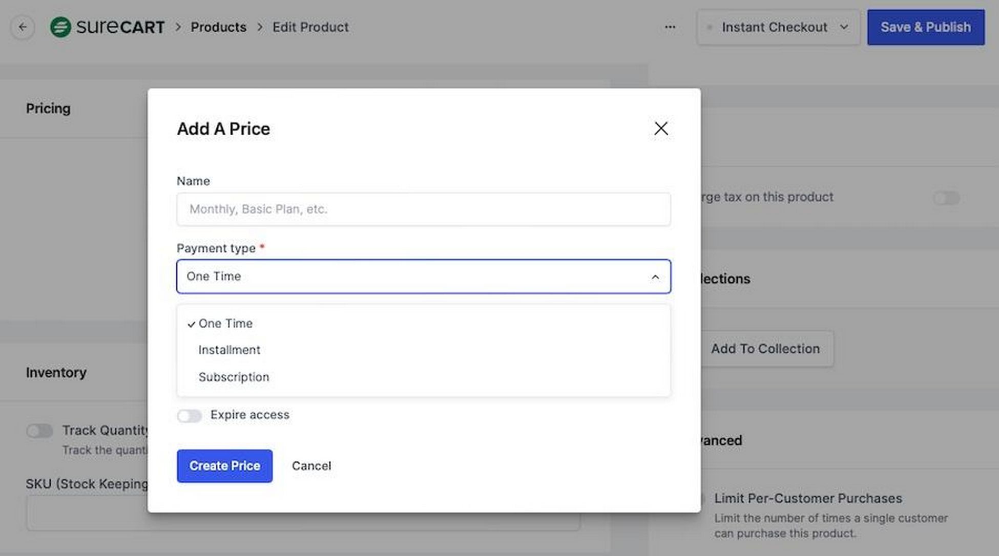 SureCart Review: What Makes It a Superior eCommerce Solution? product pricing structures
