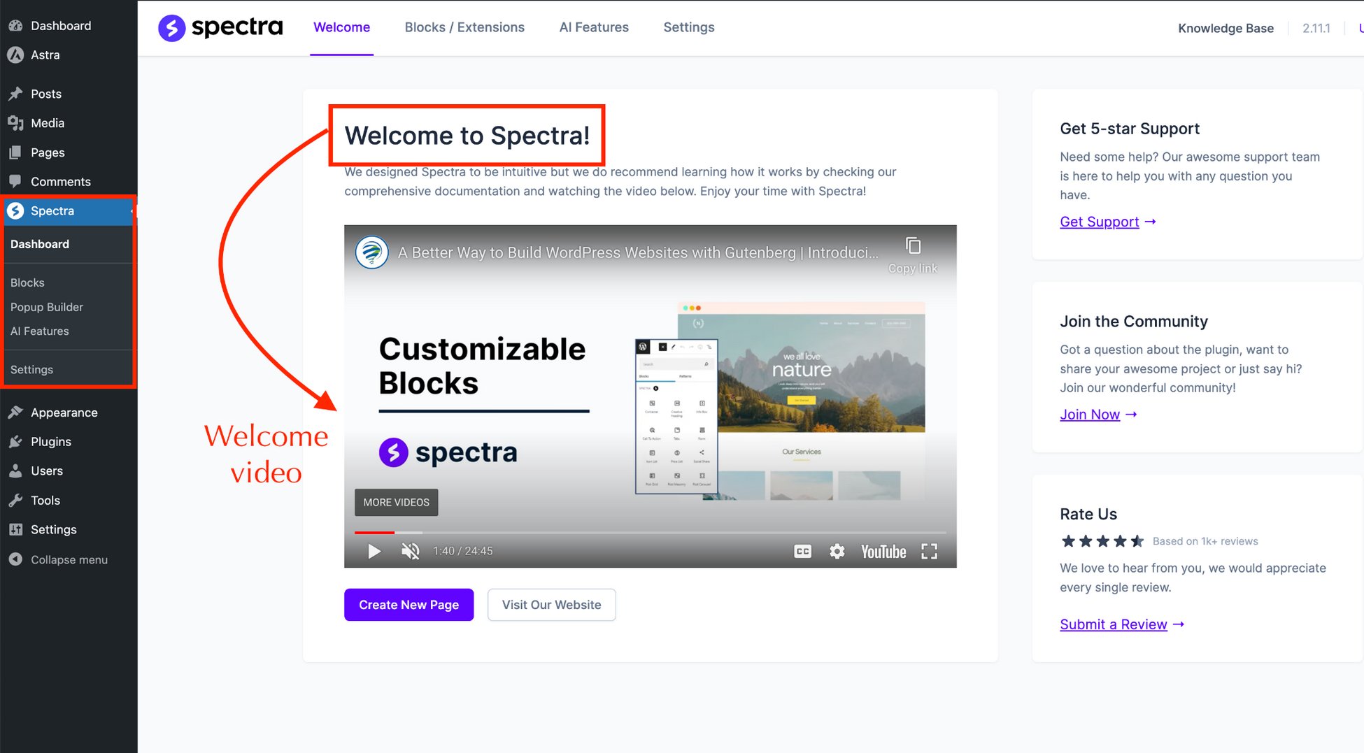 Create a Killer Coming Soon Page: 30+ Great Examples! spectra page builder dashboard
