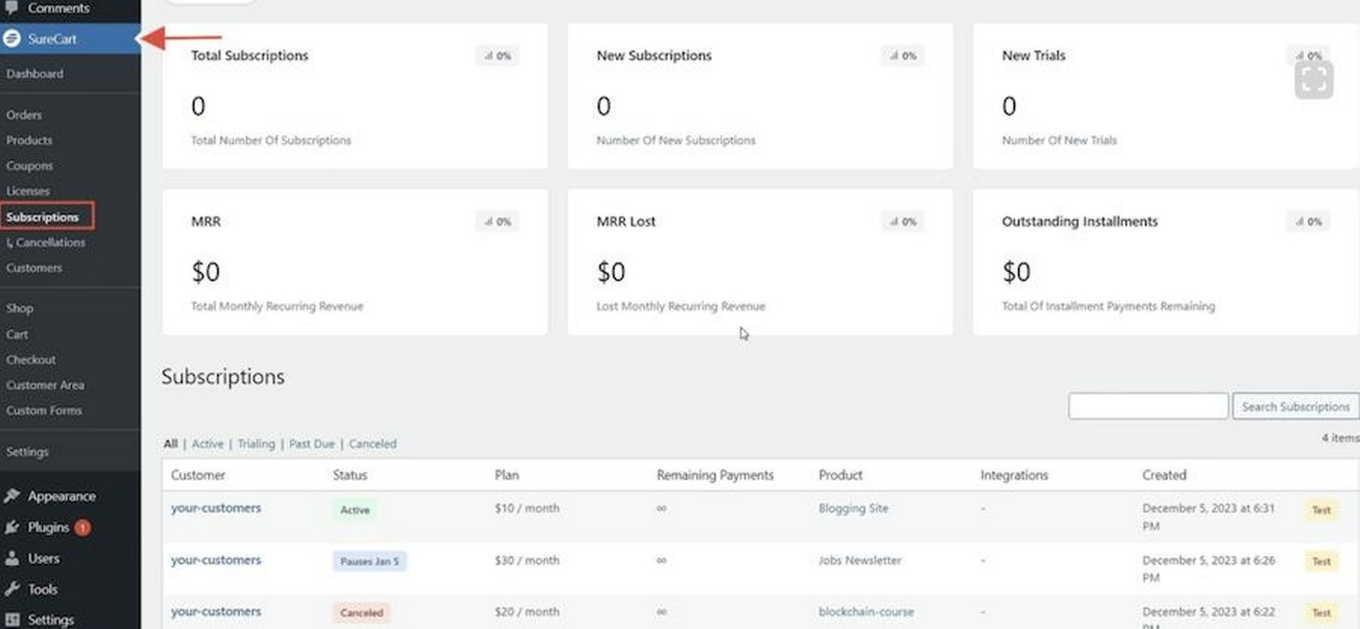 SureCart Review: What Makes It a Superior eCommerce Solution? surecart subscriptions