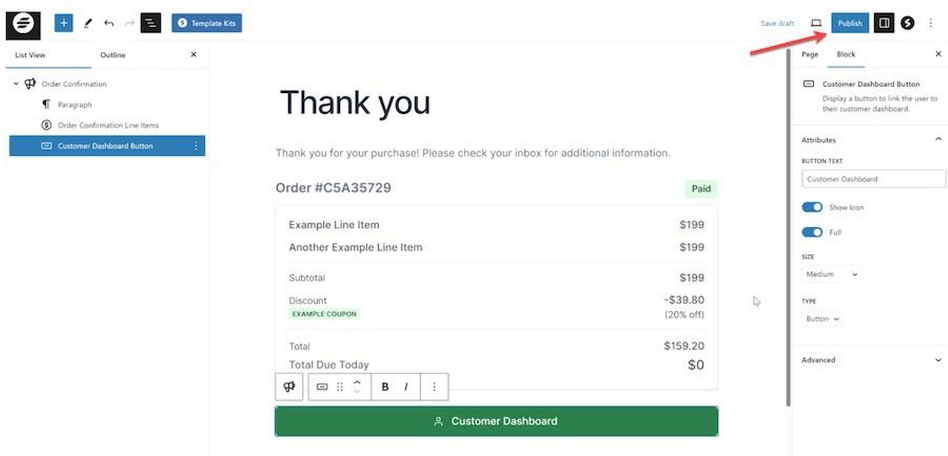 SureCart Review: What Makes It a Superior eCommerce Solution? surecart thank you page
