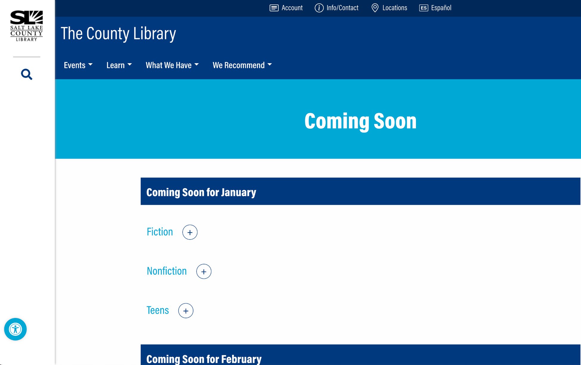 Create a Killer Coming Soon Page: 30+ Great Examples! the county library coming soon page