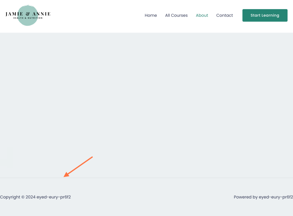 Stick Footer to the Bottom When Page Content is Less Updated Footer 1024x755