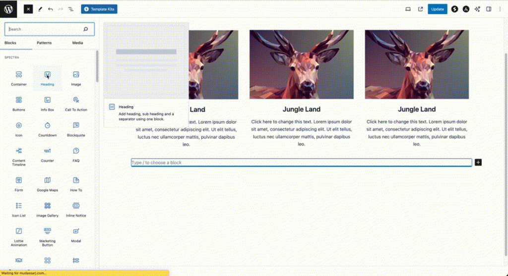 Divi vs Elementor: Which One is King of the Page Builders? Elementor drag and drop block