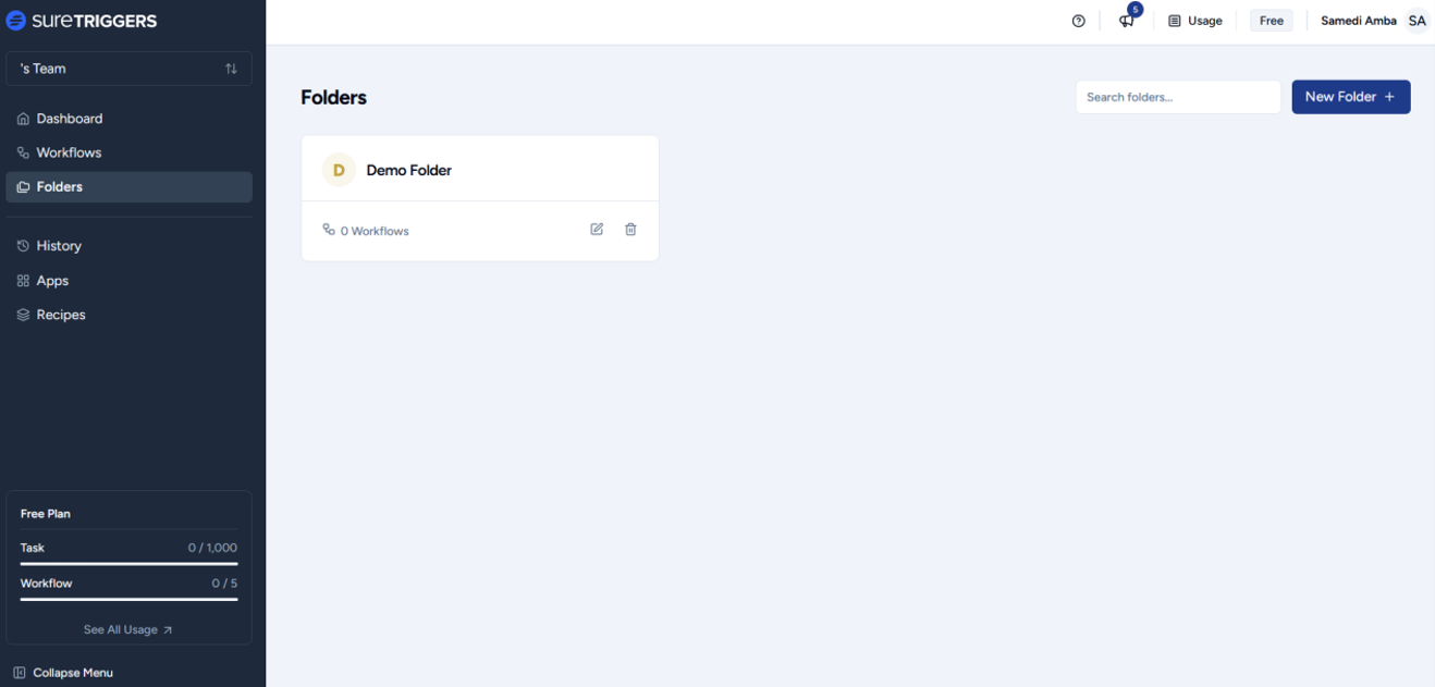 OttoKit Review: Say Goodbye to the Grind With Automation! SureTriggers folders