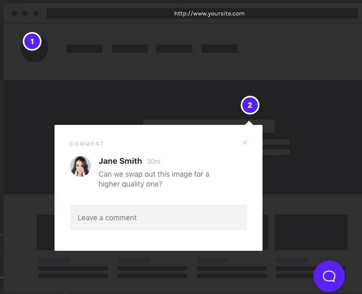 Agencies: 15 Website Annotation Tools for Better Collaboration a demo of website annotation tool
