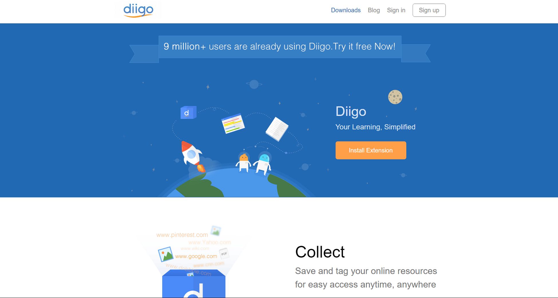 Agencies: 15 Website Annotation Tools for Better Collaboration Diigo banner