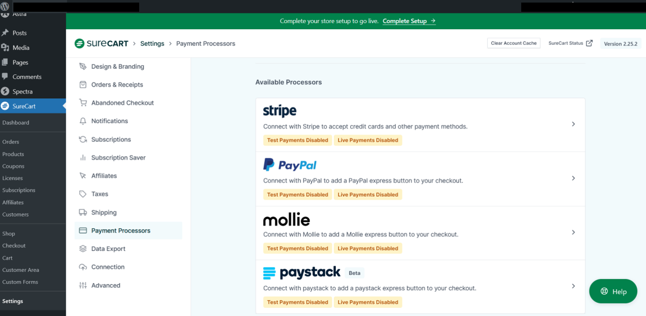 How To Sell Website Templates (Design and Make Profit) Engage payment processors