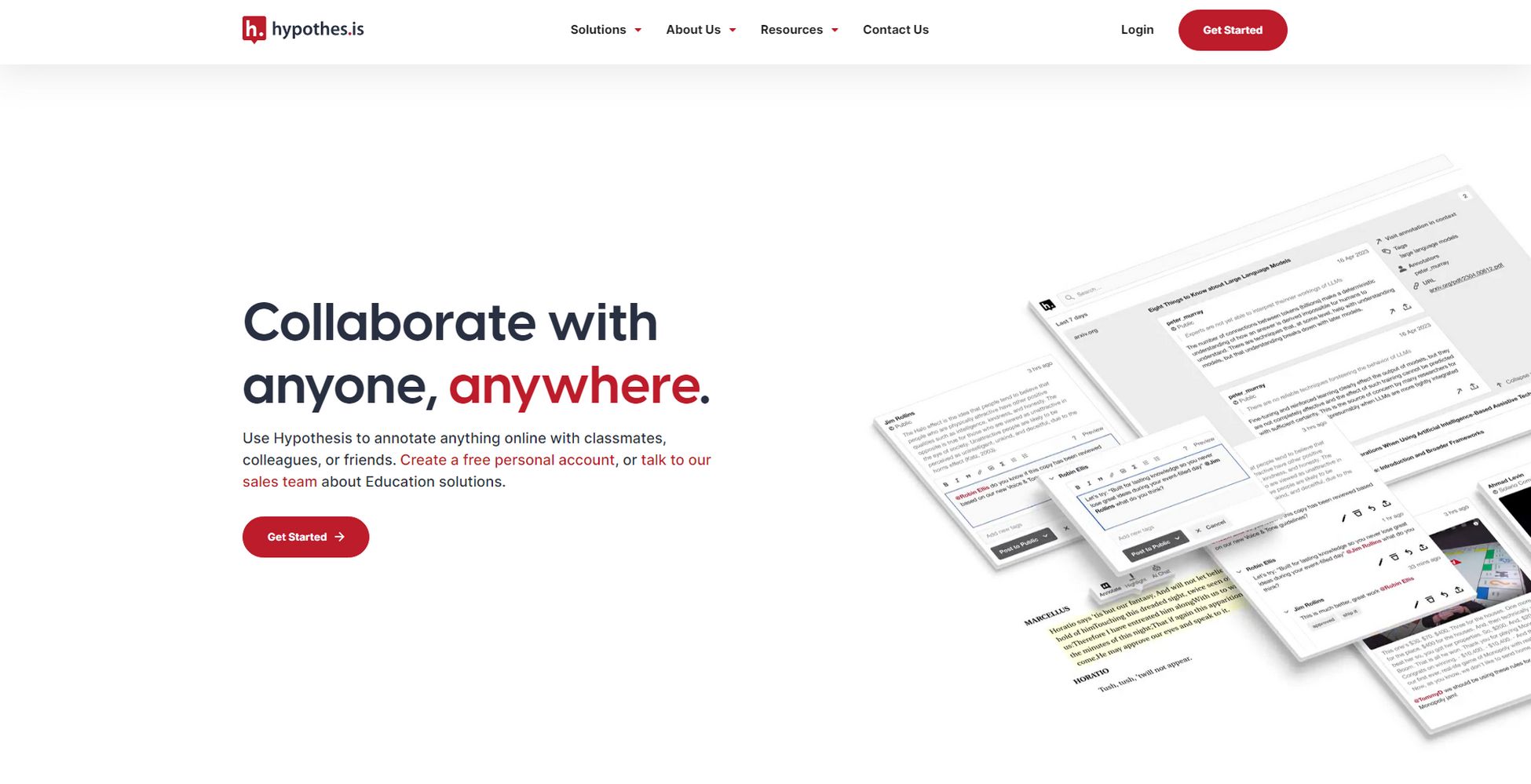 Agencies: 15 Website Annotation Tools for Better Collaboration Hypothes.is banner