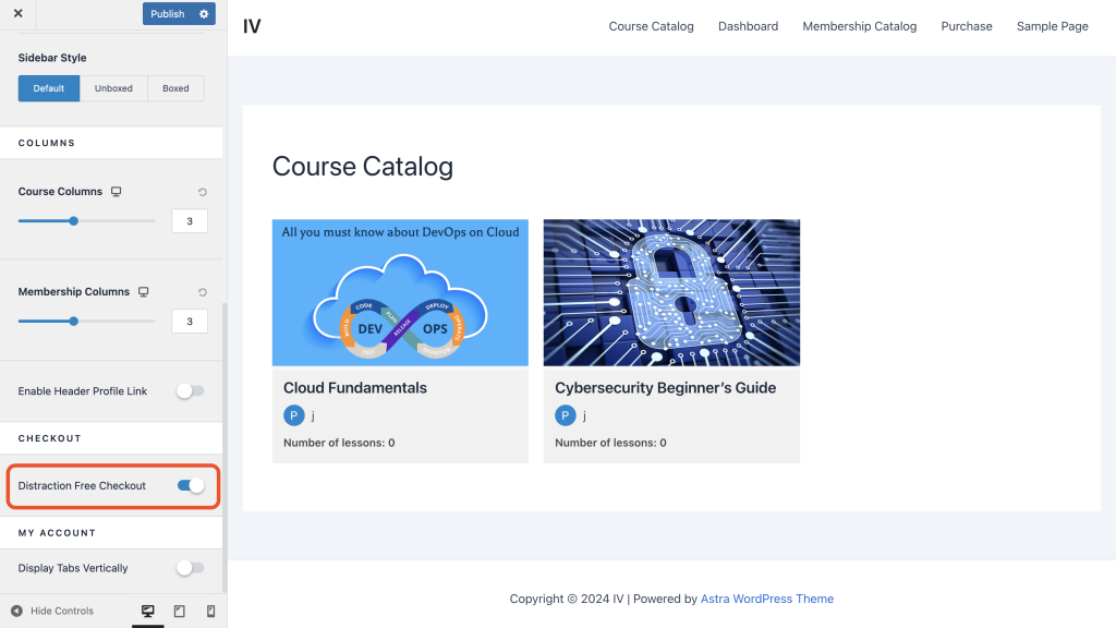 LifterLMS Integration in Astra Pro Image 24 1024x576